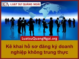 kê khai hồ sơ đăng ký doanh nghiệp