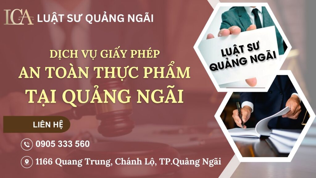 dịch vụ giấy phép an toàn thực phẩm