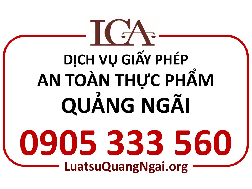 dịch vụ giấy phép an toàn thực phẩm