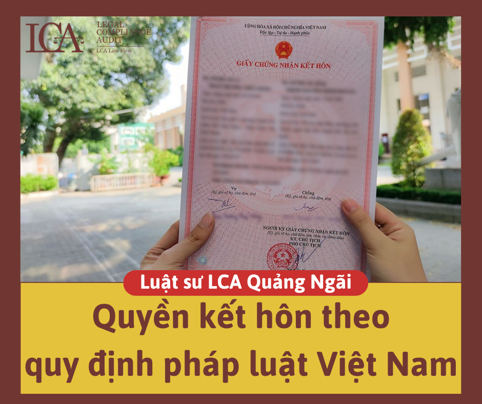 quyền kết hôn theo quy định pháp luật Việt Nam