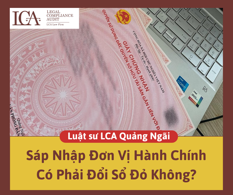 sáp nhập đơn vị hành chính có phải đổi sổ đỏ không?