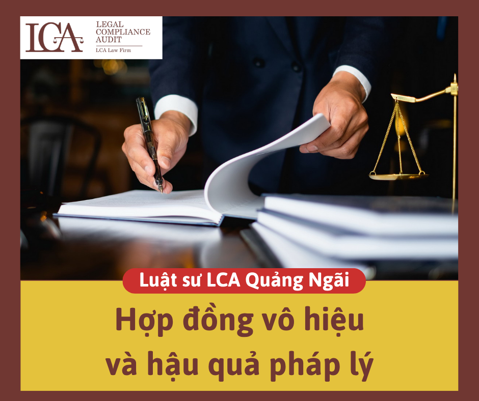 hợp đồng vô hiệu