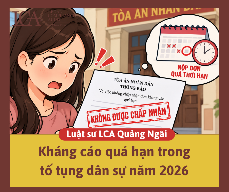 Kháng cáo quá hạn trong tố tụng dân sự năm 2026